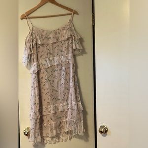 Amour Vert Silk Ditsy Floral dress size M